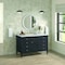 James Martin Vanities 48'' Vanity, Carbon Oak w/ 3 CM Arctic Fall Solid Surface Top 485-V48-CBO-3AF - alternate 6